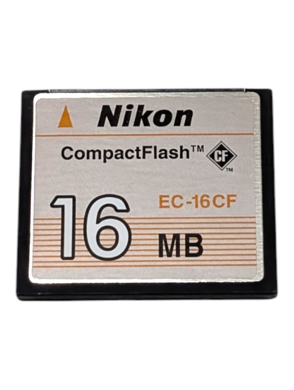 Nikon 16MB Compact Flash Memory Card EC-16CF CF Card Tested Working Vintage